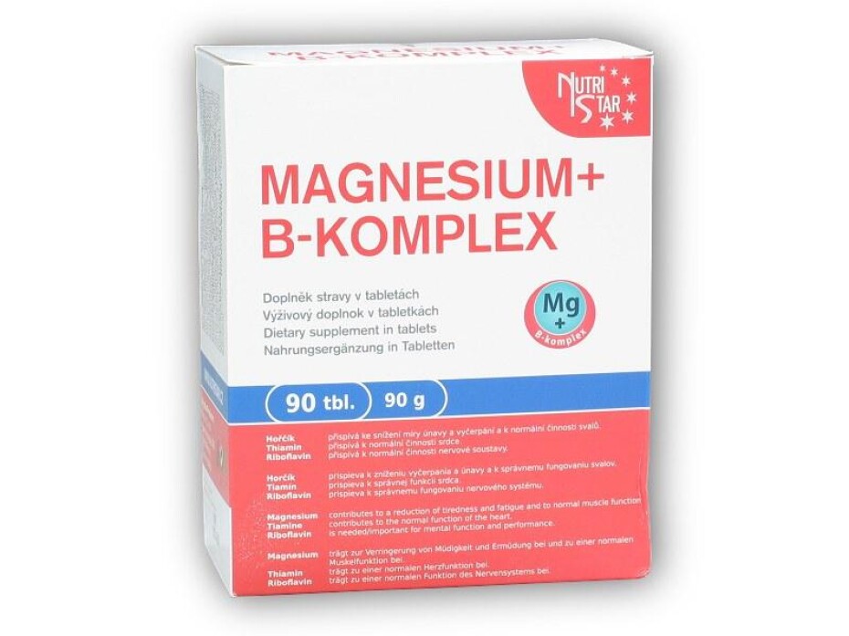 Nutristar Magnesium B-komplex 90 tablet - main (0)