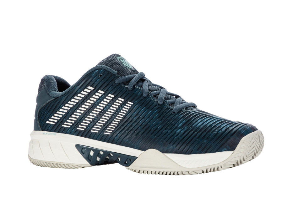 Pánská tenisová obuv K-Swiss  Hypercourt Express 2 HB Indian Teal/Star White  EUR 42 - main (2)