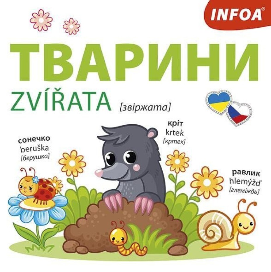 Zvířata Ukrajinsko-české leporelo - main (0)