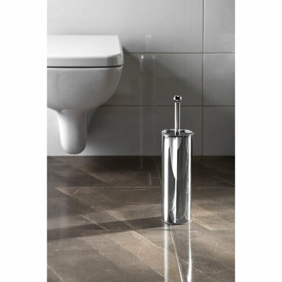 AQUALINE 04065F Simple line WC štětka válcová, leštěný nerez - main (1)