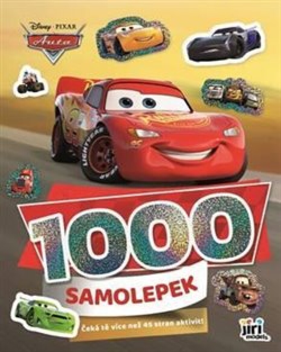 Jiri Models 1000 samolepek s aktivitami Auta Cars samolepky - main (0)