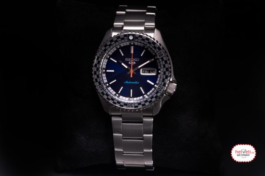 Seiko 5 SKX Sports Style SRPK65K1 Checker Flag Special Edition - main (4)