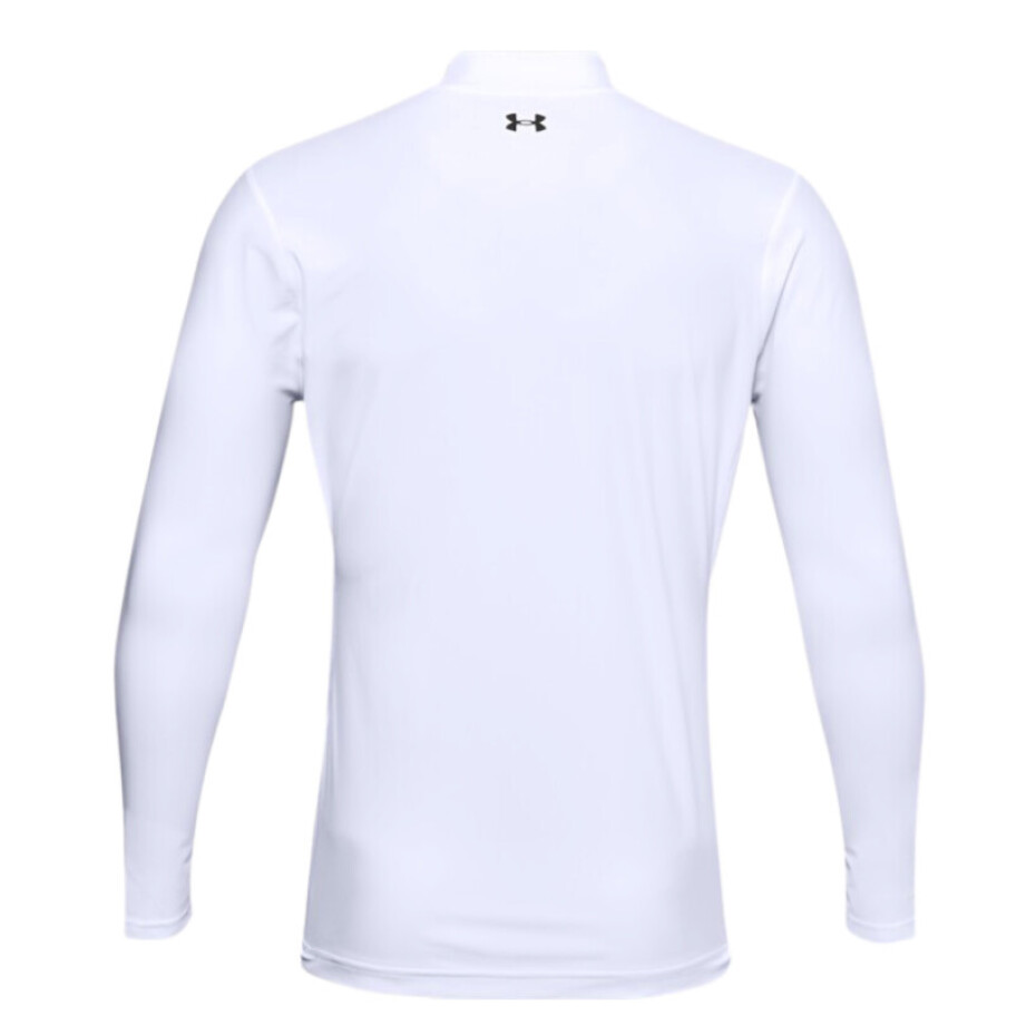 Pánské tričko Under Armour  ColdGear Armour Comp Mock White M - main (1)