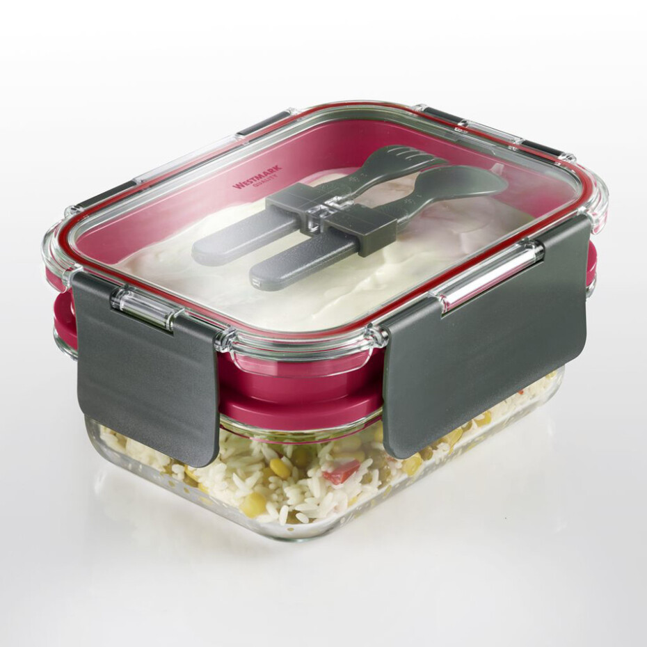 Westmark Box na svačinu COMFORT 1,74 l, červená - main (5)