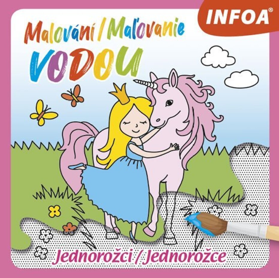 Malování / Maľovanie vodou - Jednorožci / Jednorožce - main (0)