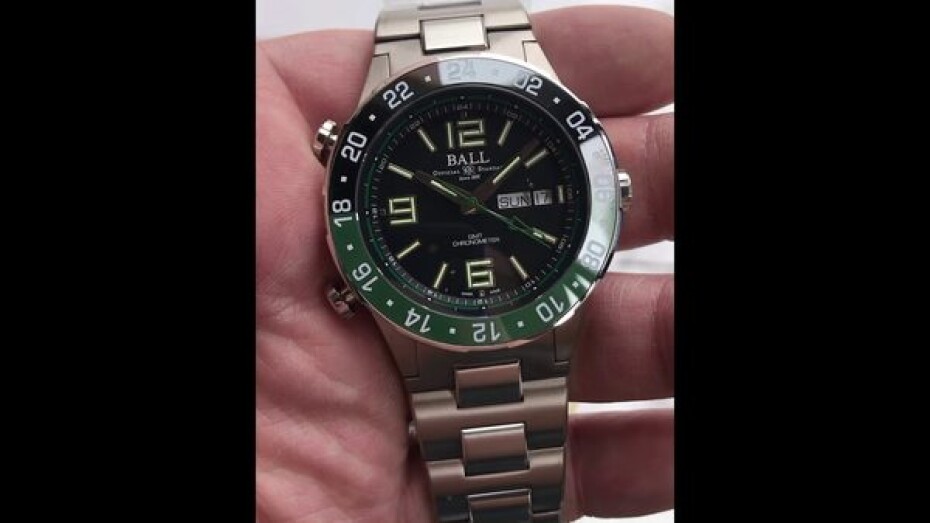 Ball Roadmaster Marine GMT COSC Limited Edition DG3000A-S2C-BK - main (12)
