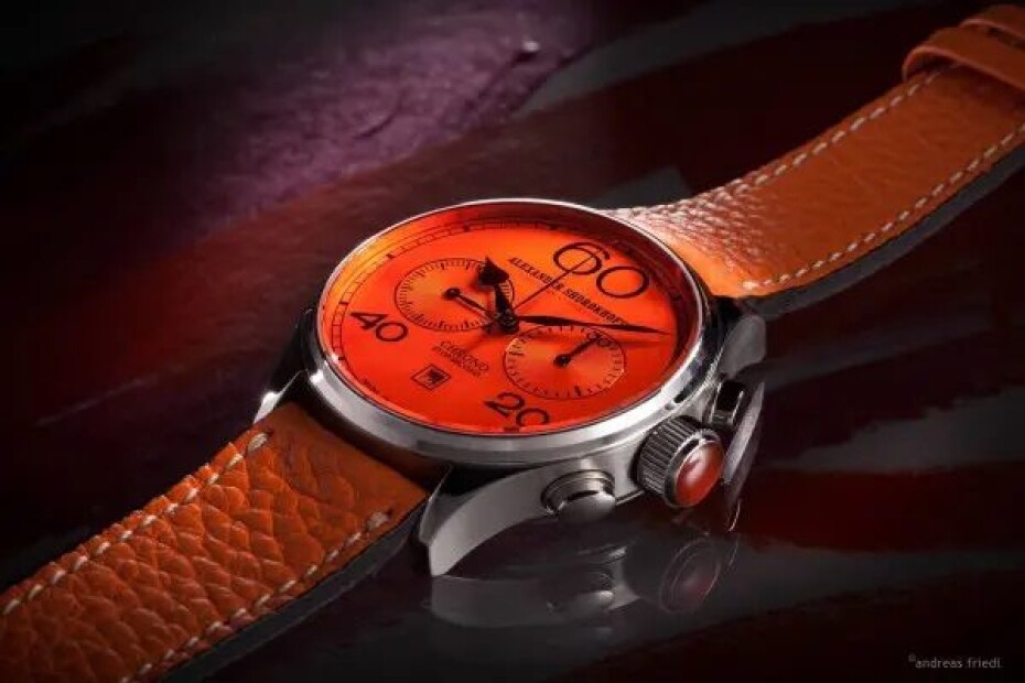 Alexander Shorokhoff Chrono C01 Red AS.C01-1GCR - main (2)