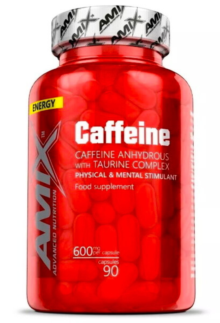Amix Nutrition Caffeine with Taurine 90 kapslí - main (0)