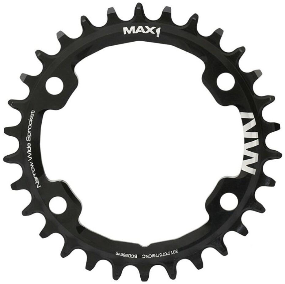 Max1 převodník Narrow Wide Shimano 30z černý - main (0)