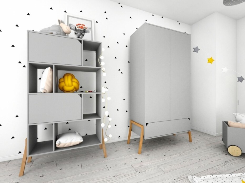 ArtBel Šatní skříň LOTTA | béžová - main (8)