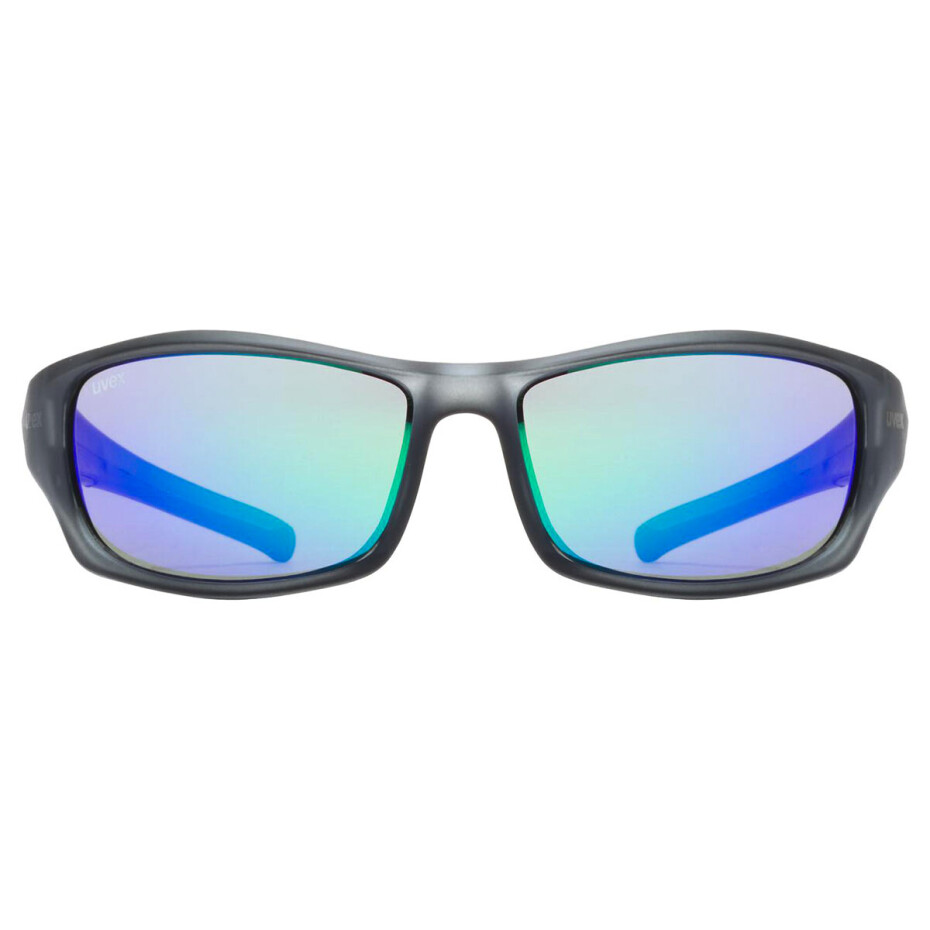 Sportovní brýle Uvex Sportstyle 211 Smoke Mat/Mirror Green (Cat. 3) - main (3)