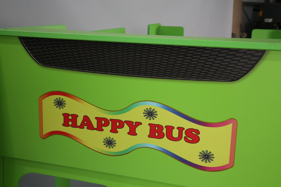 Artplast Dětská patrová postel HAPPY BUS | zelený 90 x 190 cm - main (9)