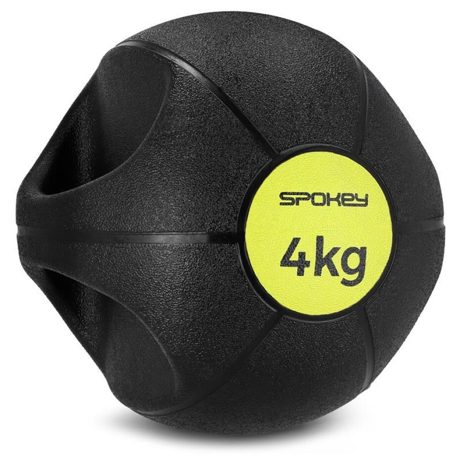 Spokey GRIPI Medicinbal s úchyty 4 kg - main (0)
