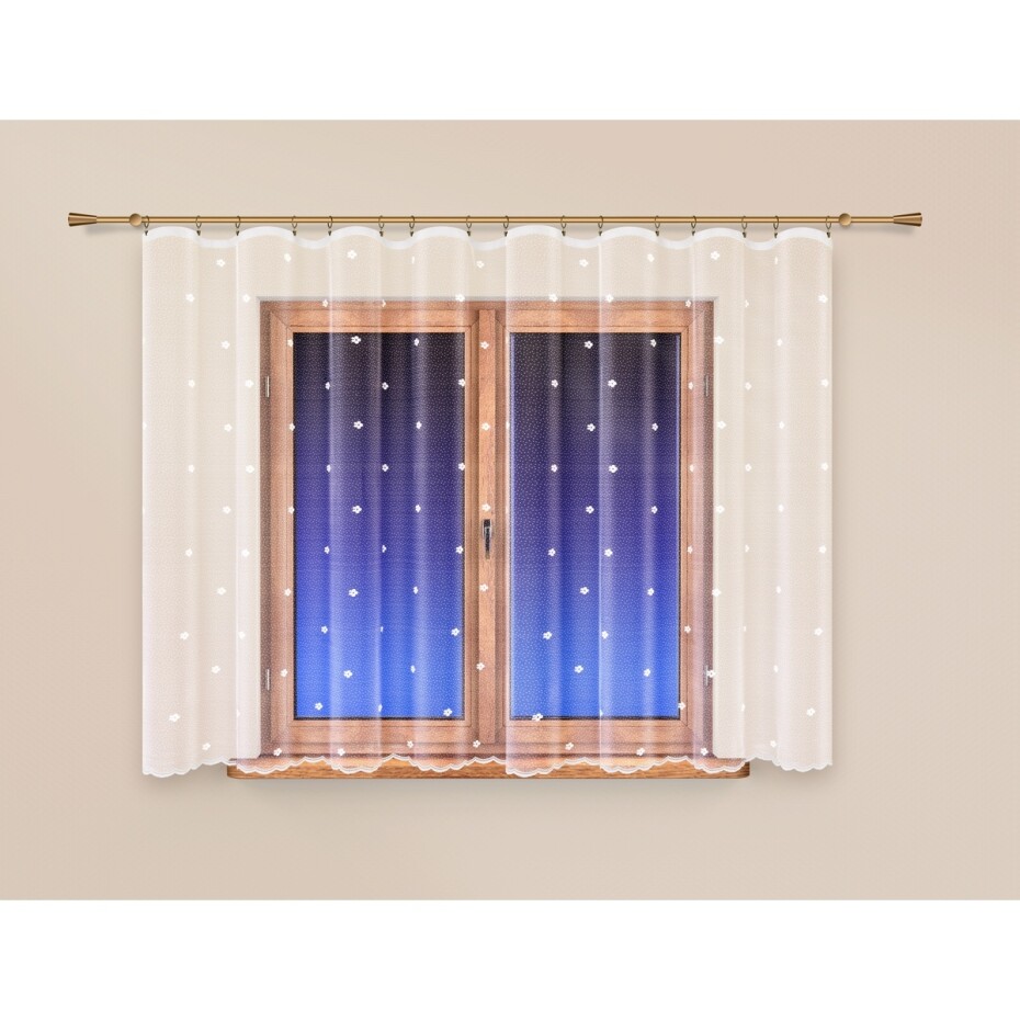 4Home Záclona Puntíky, 300 x 145 cm - main (1)
