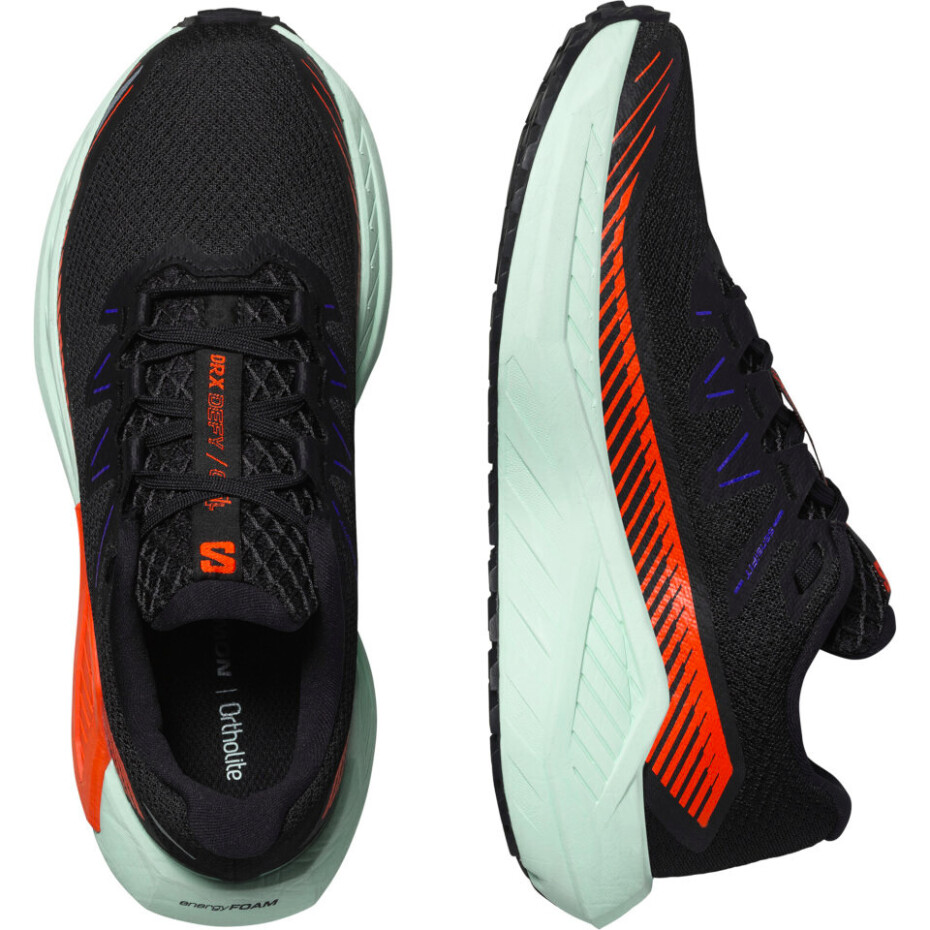 Dámská běžecká obuv Salomon DRX Defy Grvl Black/Cherry Tomato/Bay  UK 5 - main (3)