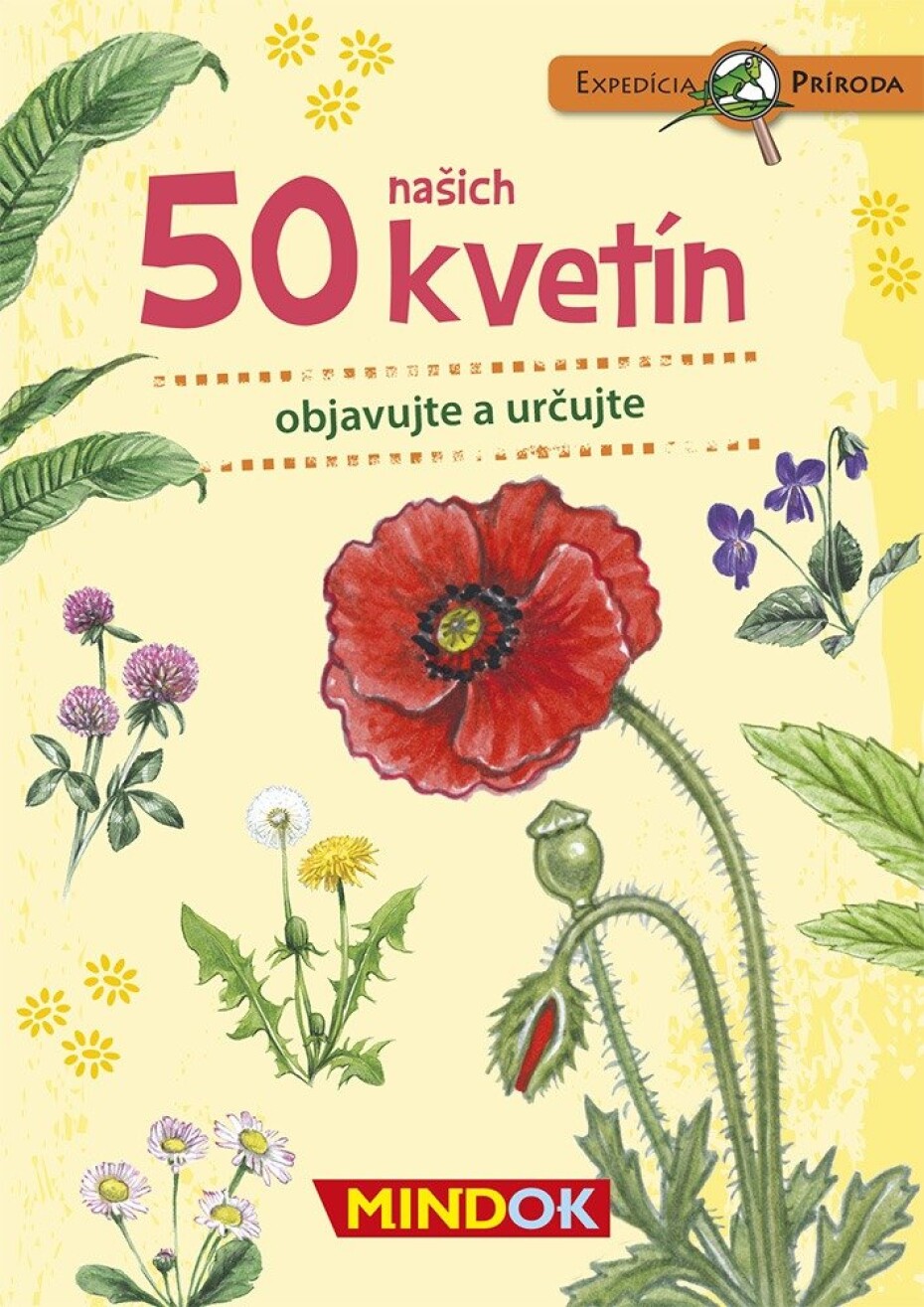 SK Expedícia príroda: 50 našich kvetín - Mindok - main (0)