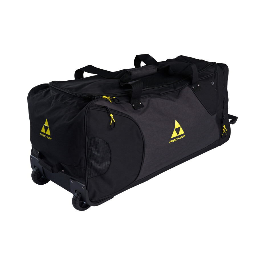 Hokejová taška na kolečkách Fischer  DeLuxe Black/Yellow 36" Junior - main (0)