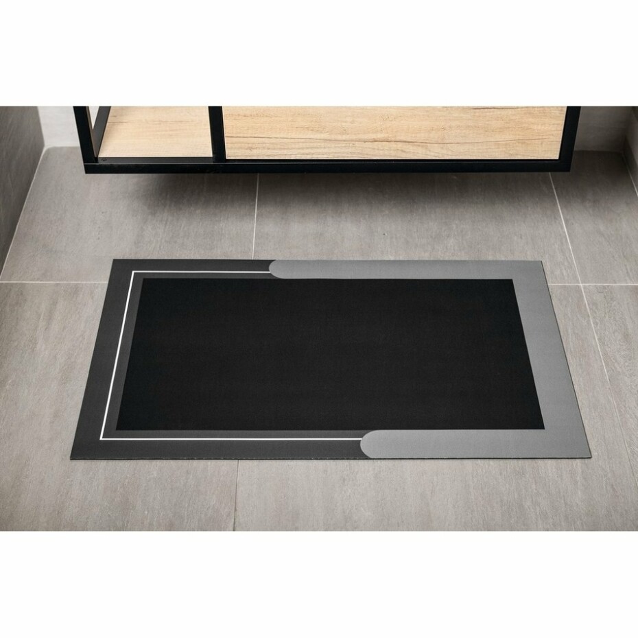 AQUALINE PCD014 koupelnová předložka 50 x 80 cm, šedá - main (3)