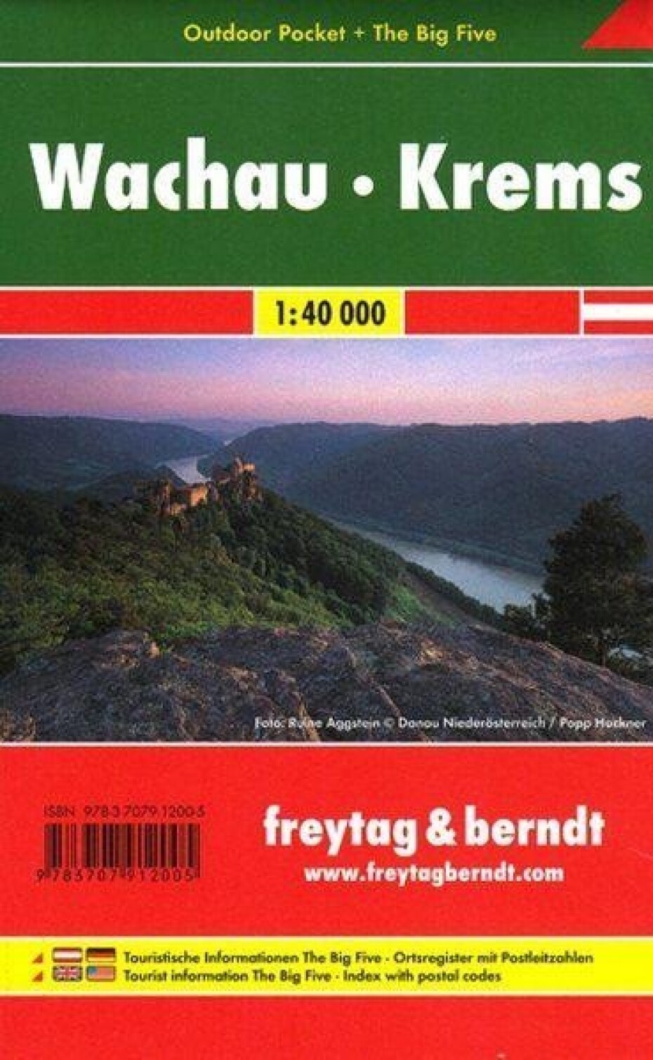 WK 071 OUP Wachau - Krems 1:40 000 / turistická mapa - main (0)
