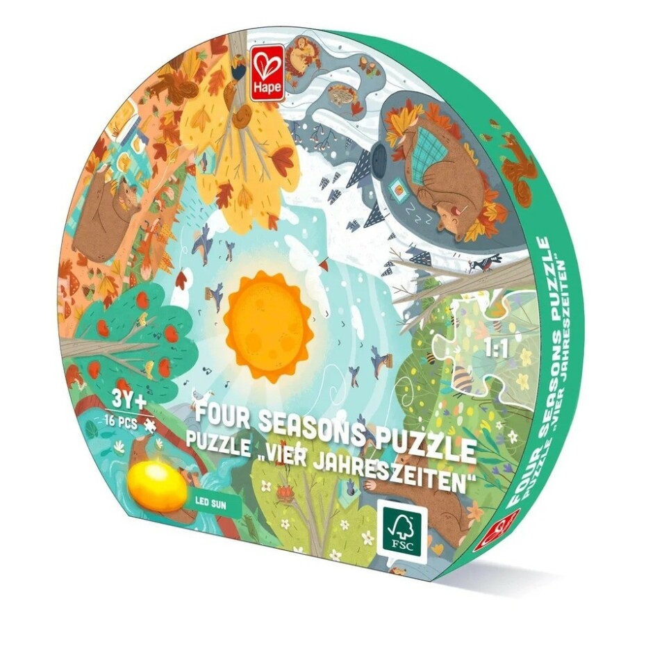 Hape Puzzle - Čtyři roční období - main (2)