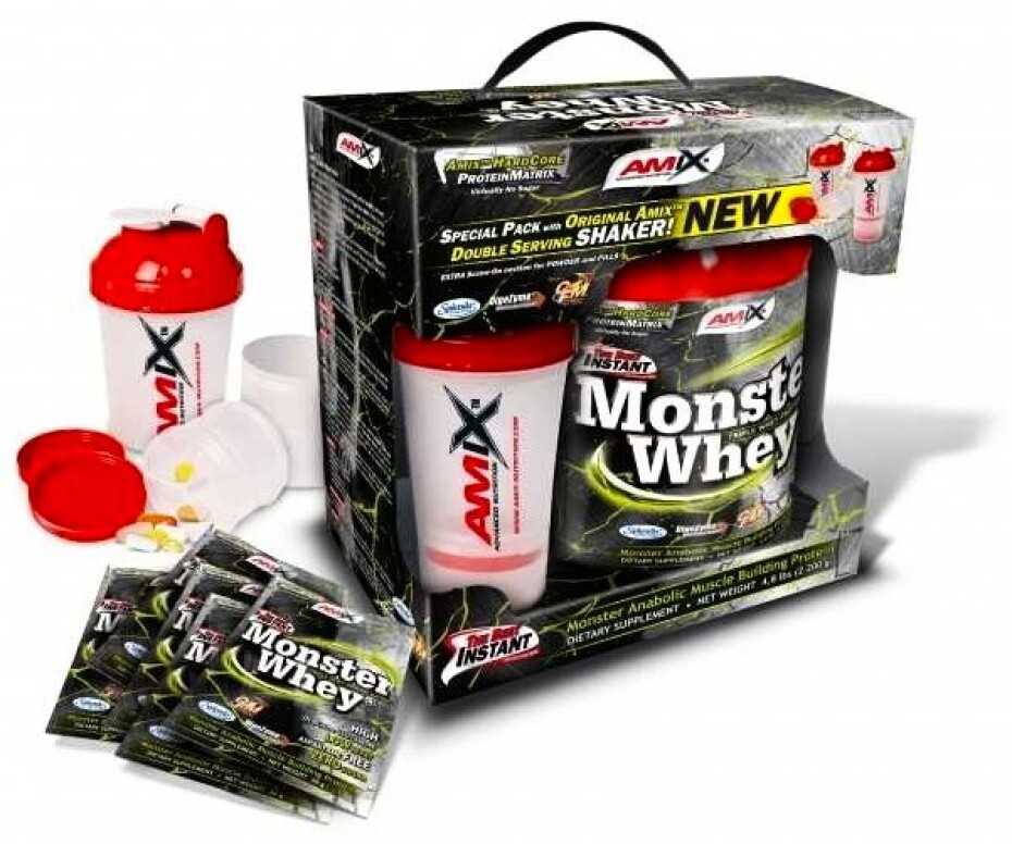 Amix Nutrition Anabolic Monster Whey 2000 g malina - main (0)