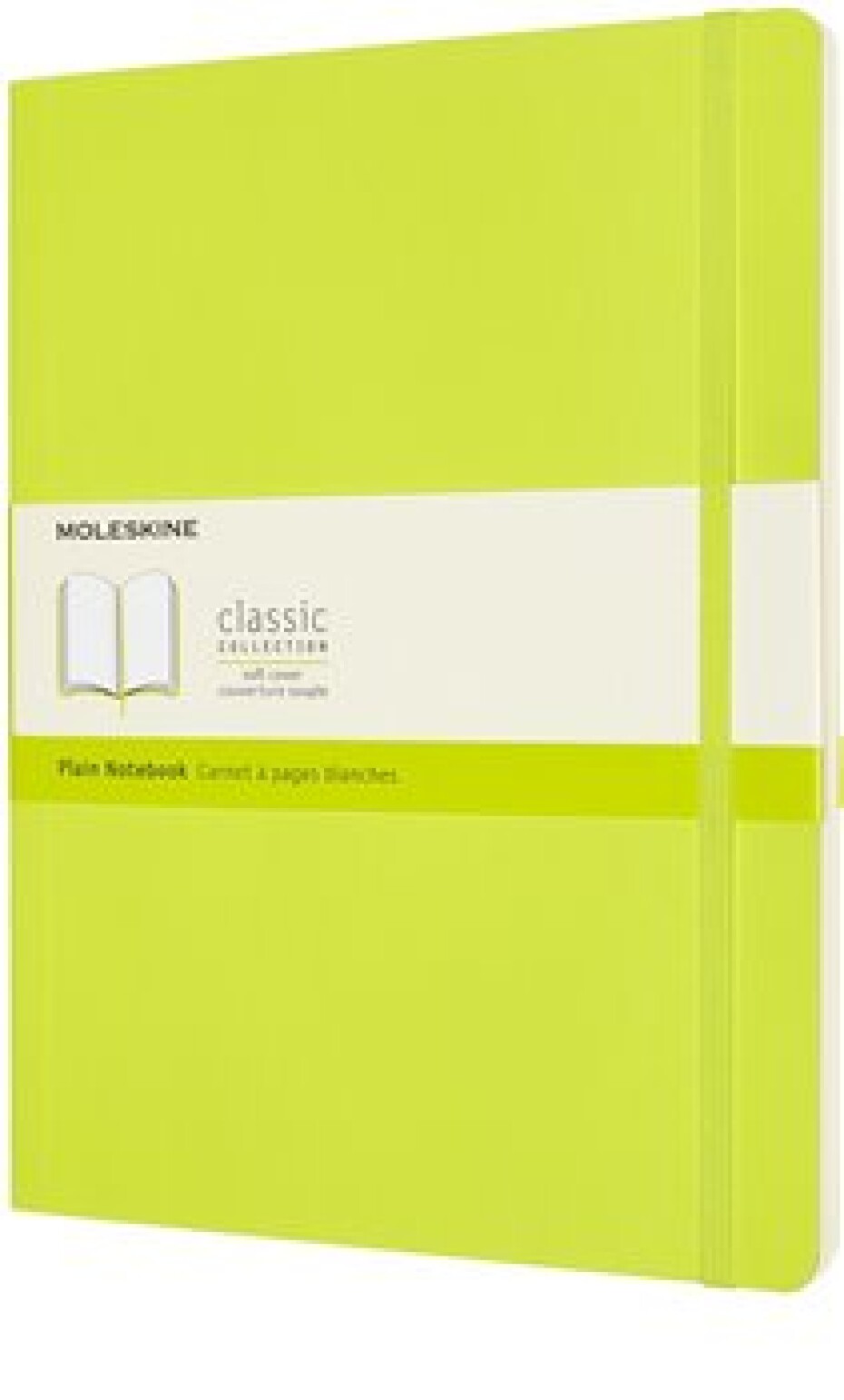 Moleskine Zápisník měkké desky B5 čistý limetka - main (0)