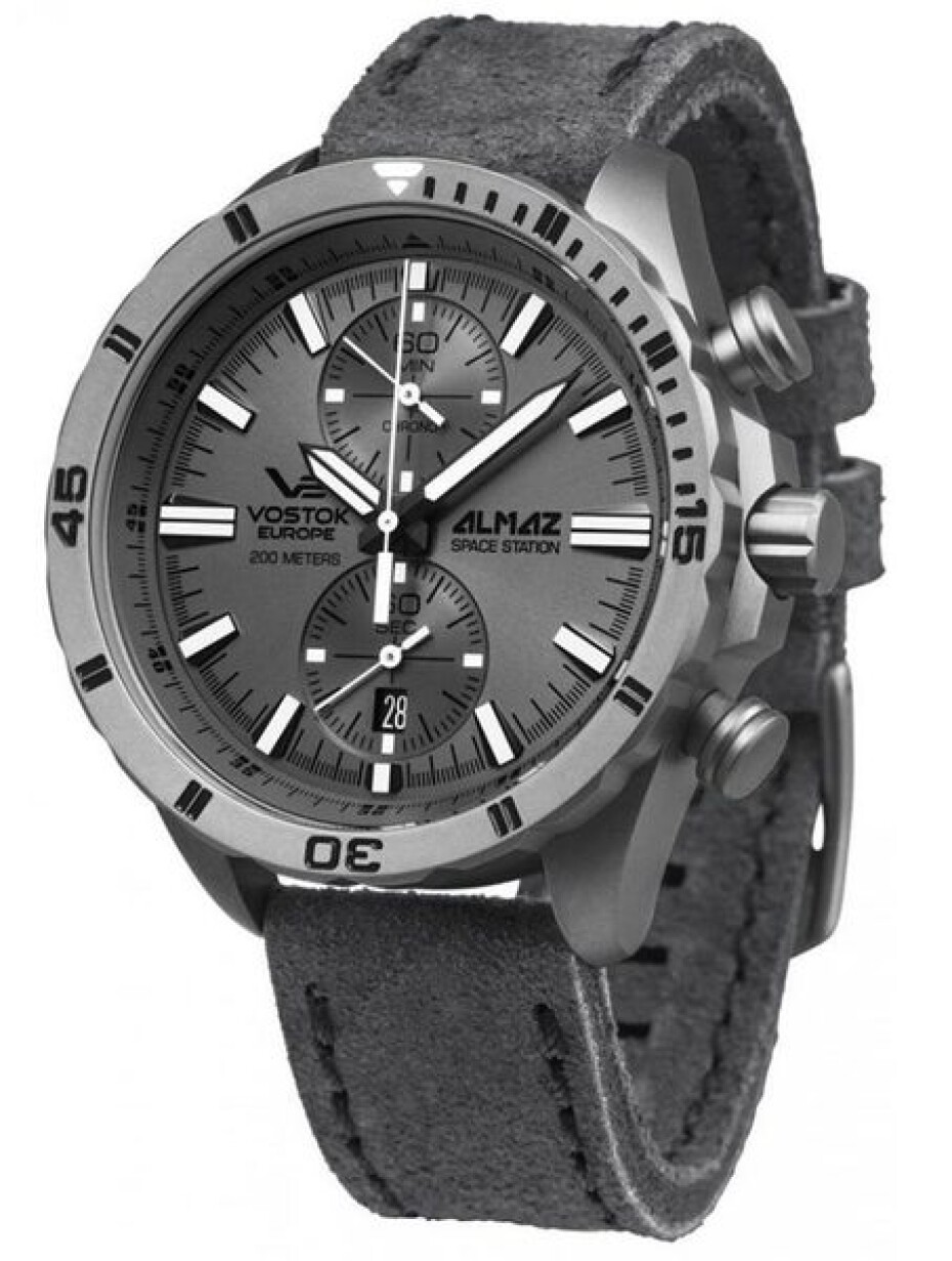 Vostok Europe Almaz Titanium Line 6S11/320H264 - Kožený řemínek - main (1)