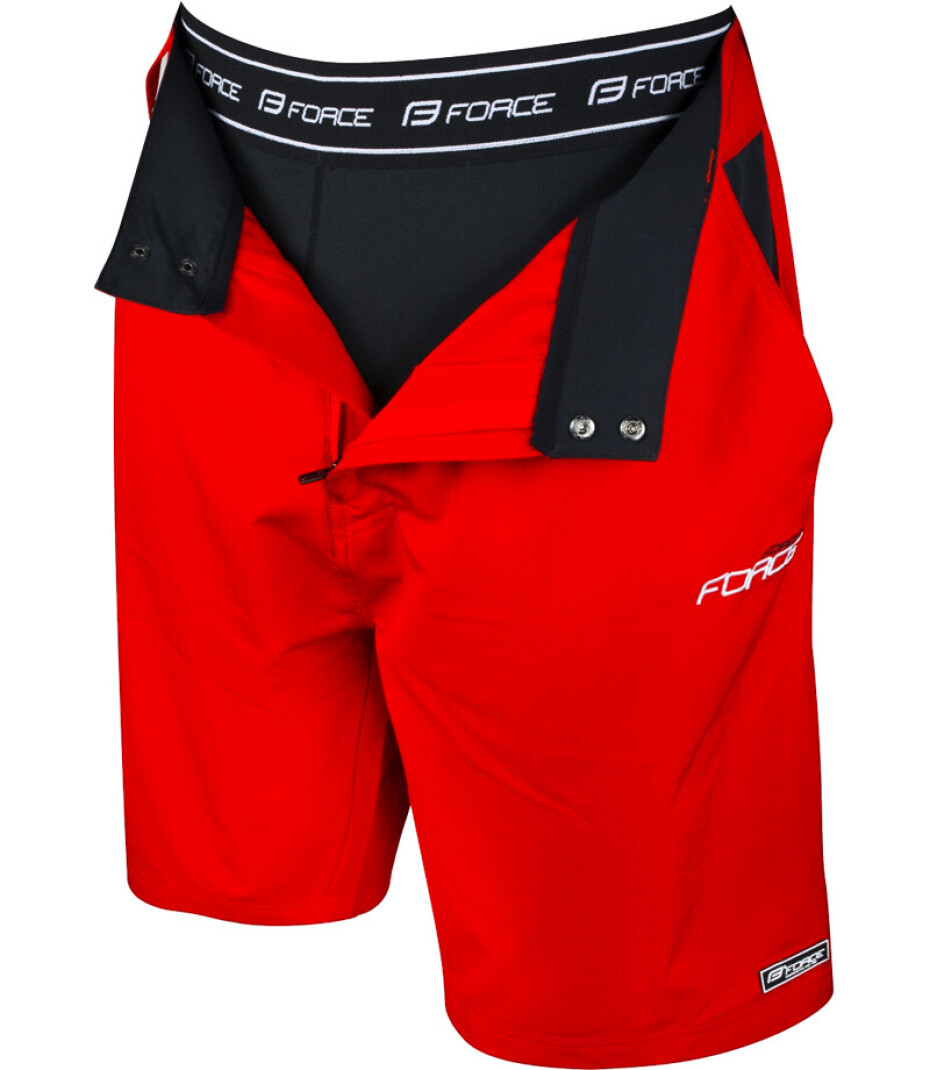 Force Blade MTB s odnímatelnou vložkou pánské červené - main (0)