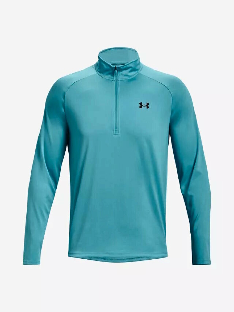 Pánské tričko Under Armour  UA Tech 2.0 1/2 Zip-BLU XXL - main (0)