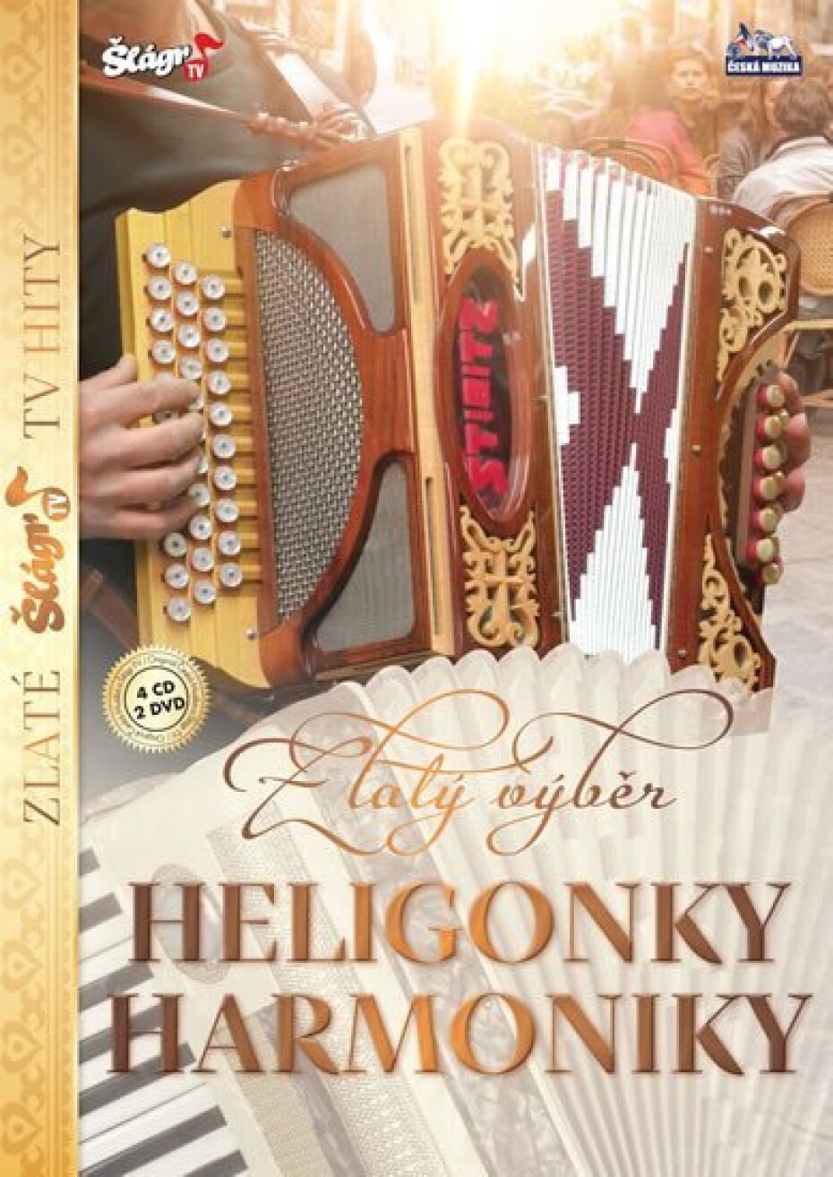 Šlágr hit - Zlatý výběr -Heligonky, harmoniky - 4 CD + 2 DVD - main (0)