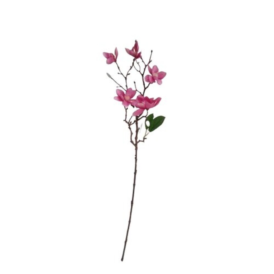 Umělá větvička Magnolie tmavě růžová, 64 cm - main (0)
