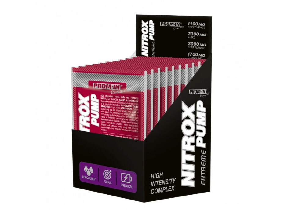 Prom-IN  Nitrox Pump Extreme 150 g pomeranč - main (0)