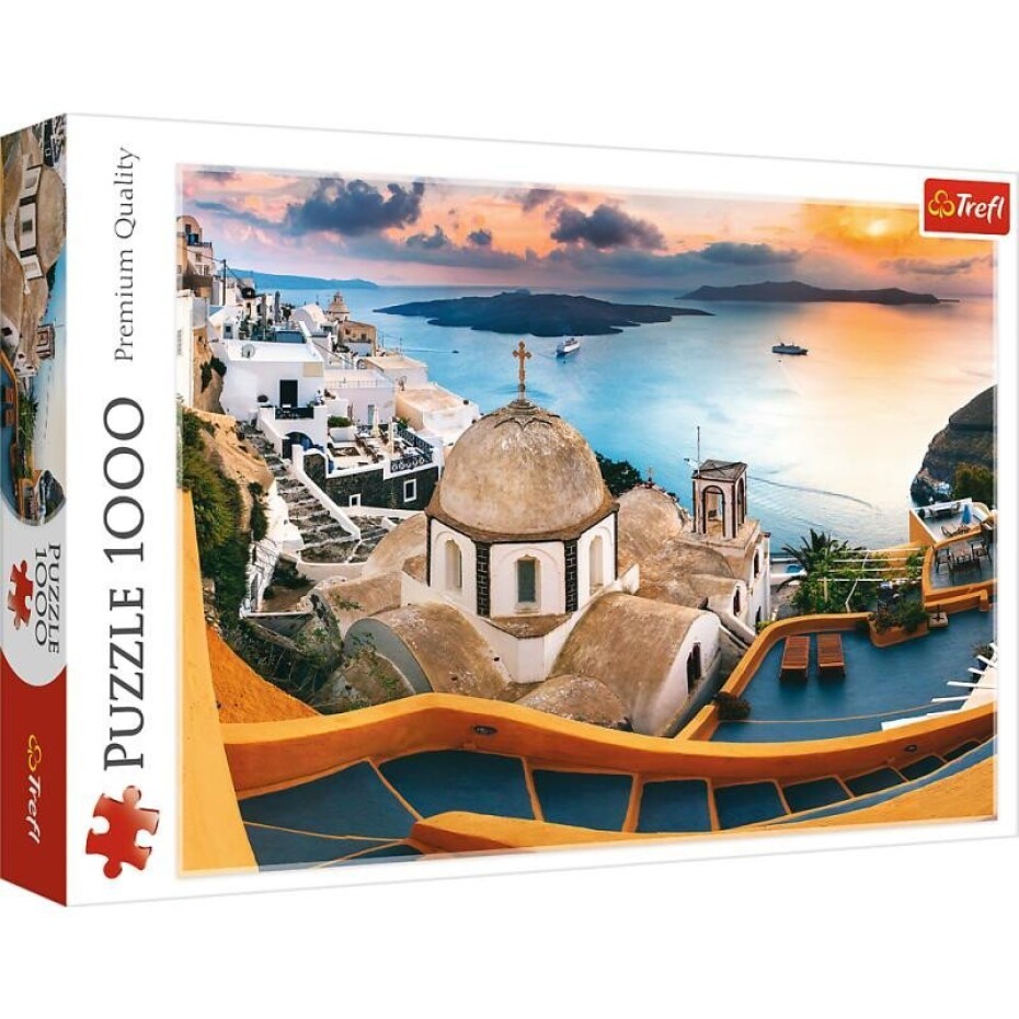Trefl Puzzle Santorini / 1000 dílků - main (0)