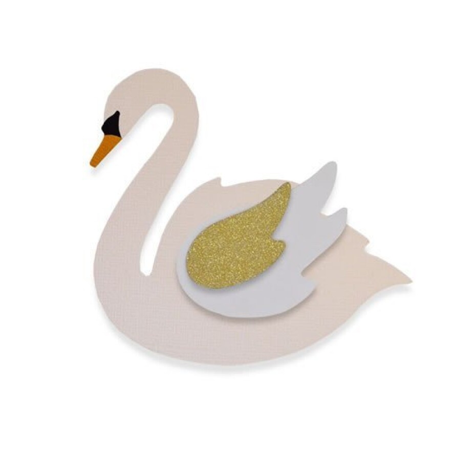 SIZZIX Bigz vyřezávací šablona - labuť - main (0)