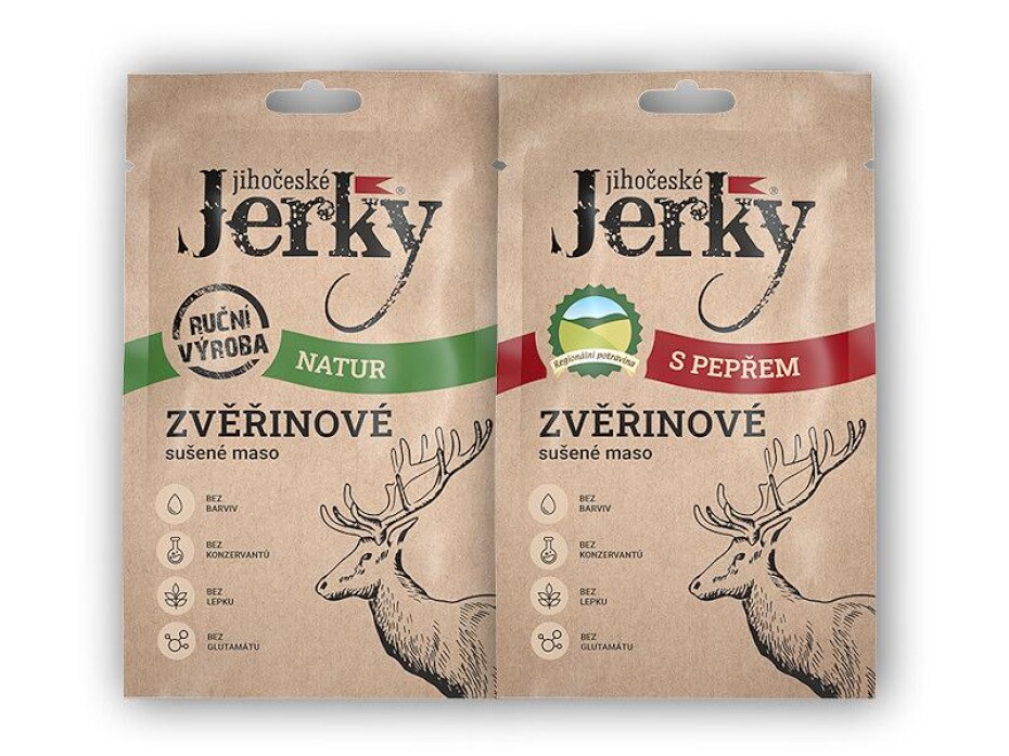 Jihočeské Jerky Zvěřinové 20g - main (0)