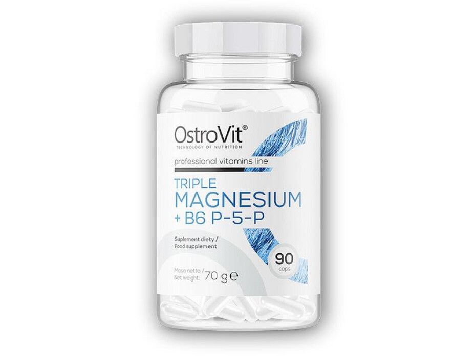 Ostrovit Triple magnesium + B6 P-5-P 90 kapslí - main (0)