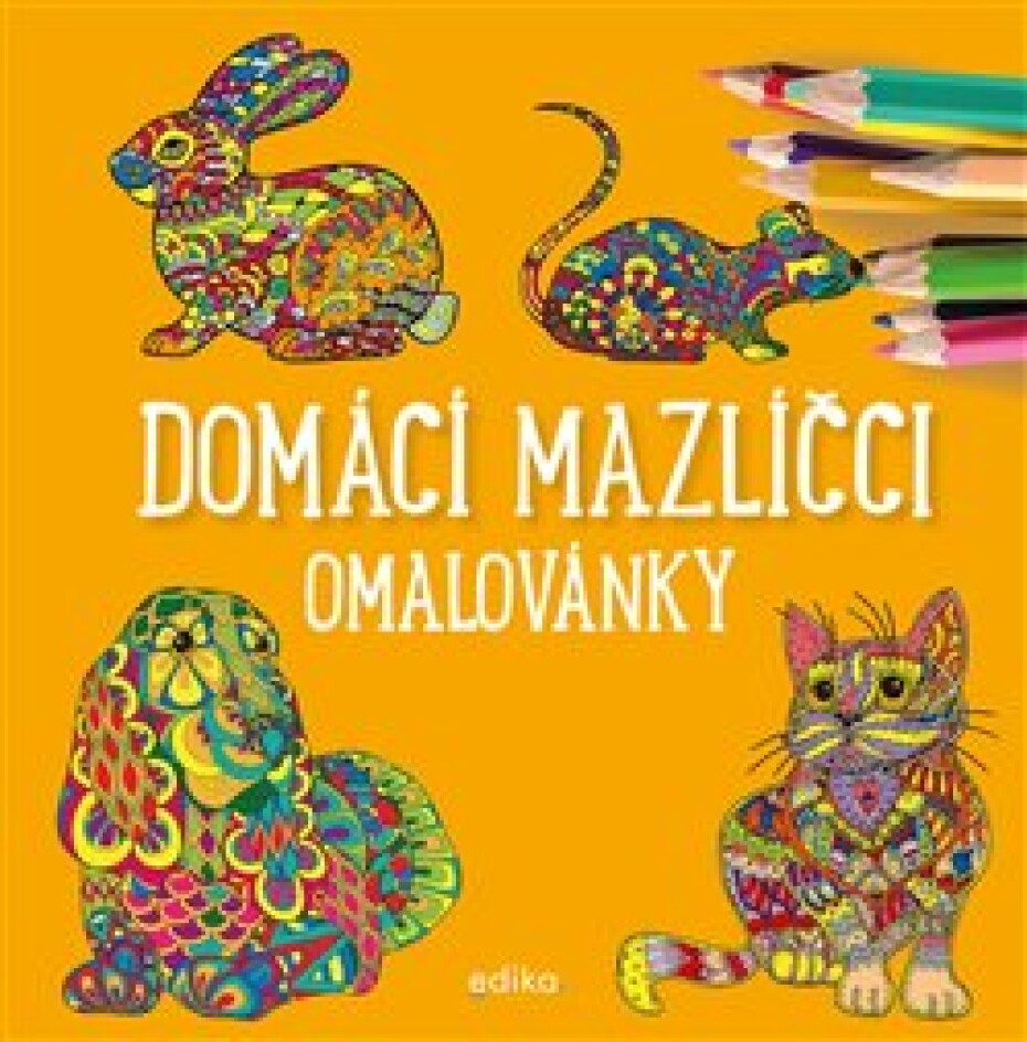Domácí mazlíčci - omalovánky - Julie Bezděková - main (0)