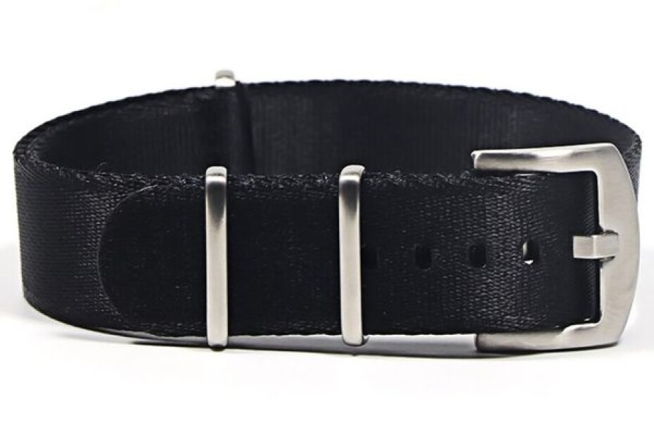 Řemínek NATO Sports černý 20 mm - 20 mm - main (1)