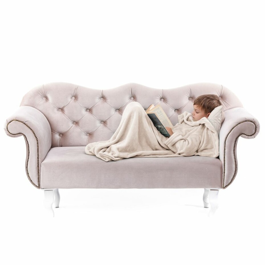 Decoking Deka s rukávy Lazy Kids krémová, 90 x 105 cm - main (5)