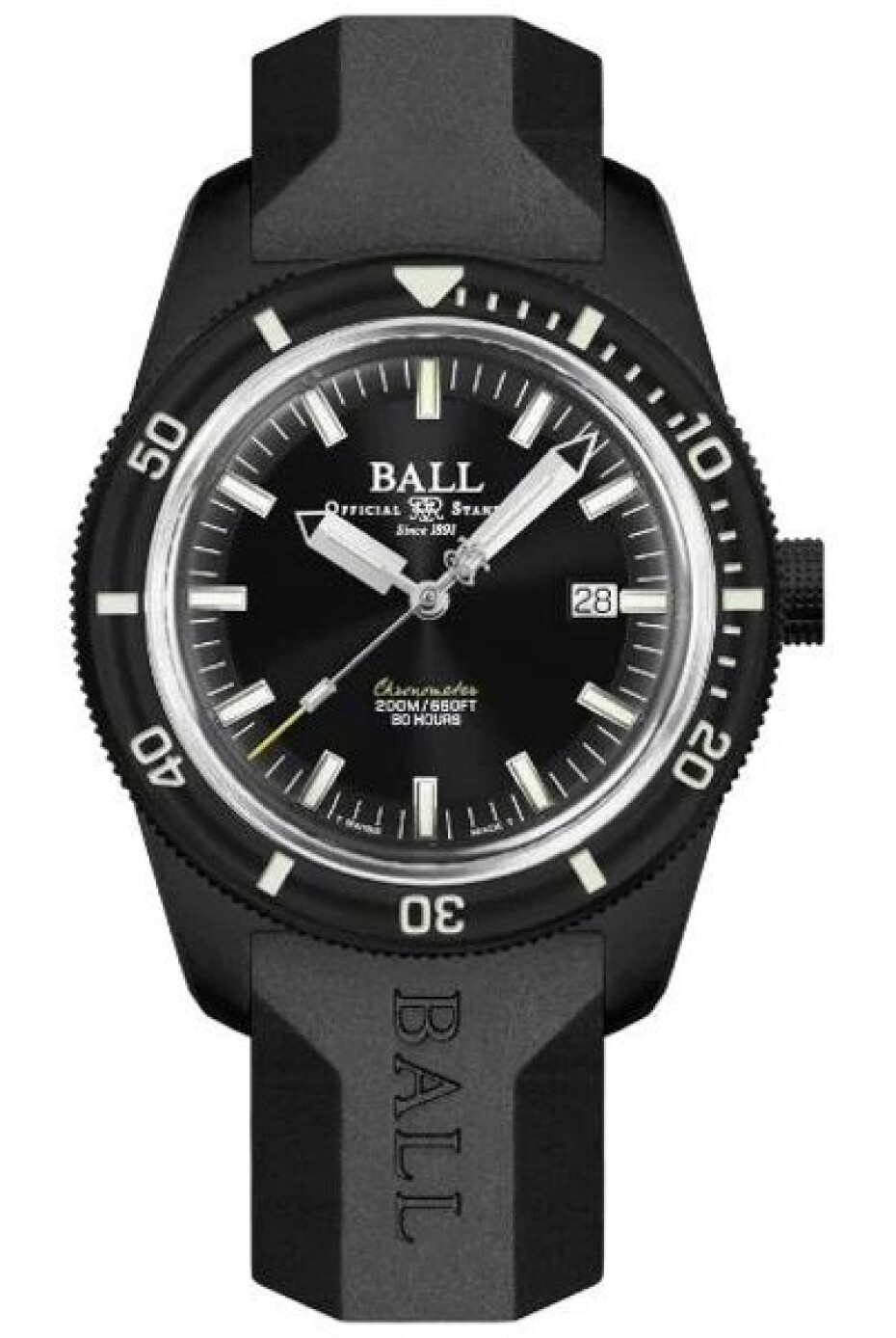 Ball Engineer II Skindiver Heritage Manufacture Chronometer Limited Edition DD3208B-P2C-BKR - main (0)