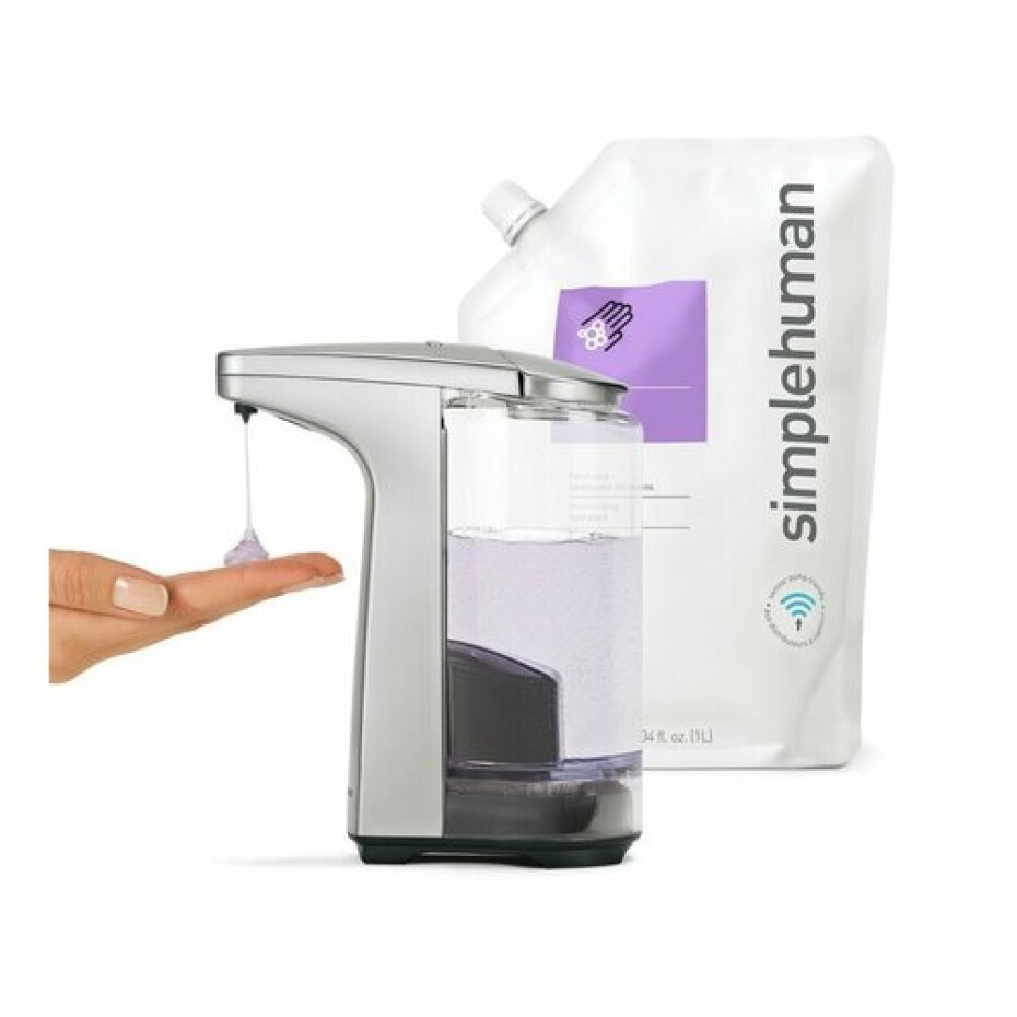 Simplehuman Bezdotykový dávkovač mýdla 237 ml, matný nikl - main (3)