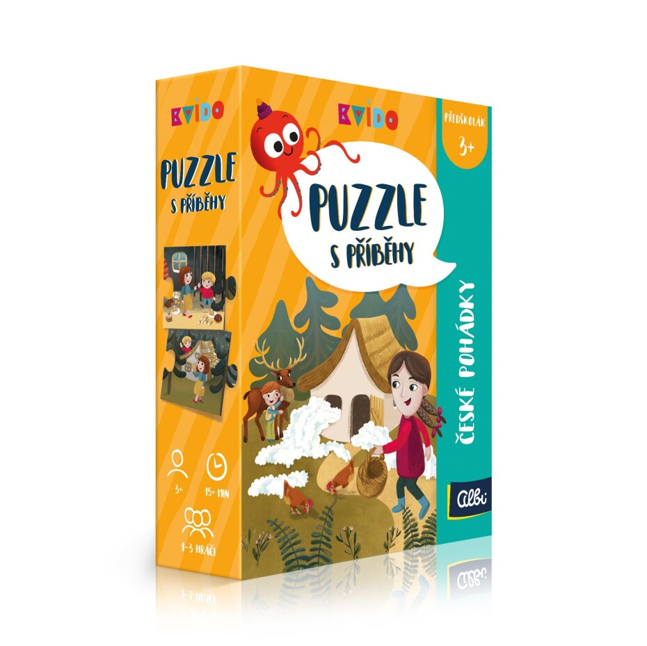 Kvído - Puzzle s příběhy - české pohádky - Albi - main (0)