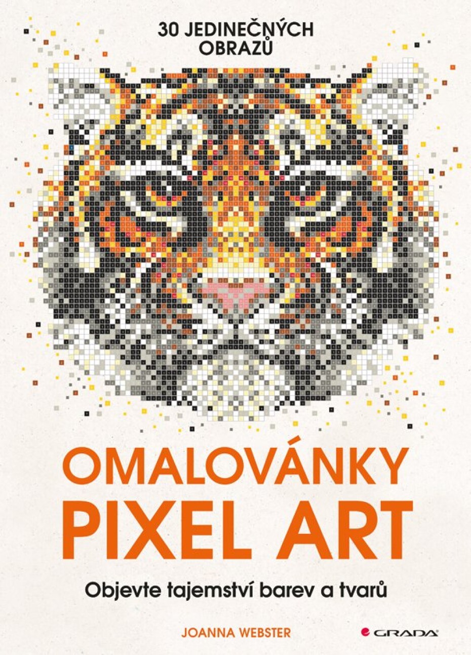 Omalovánky Pixel Art - Tajemství barev a tvarů - Joanna Webster - main (0)