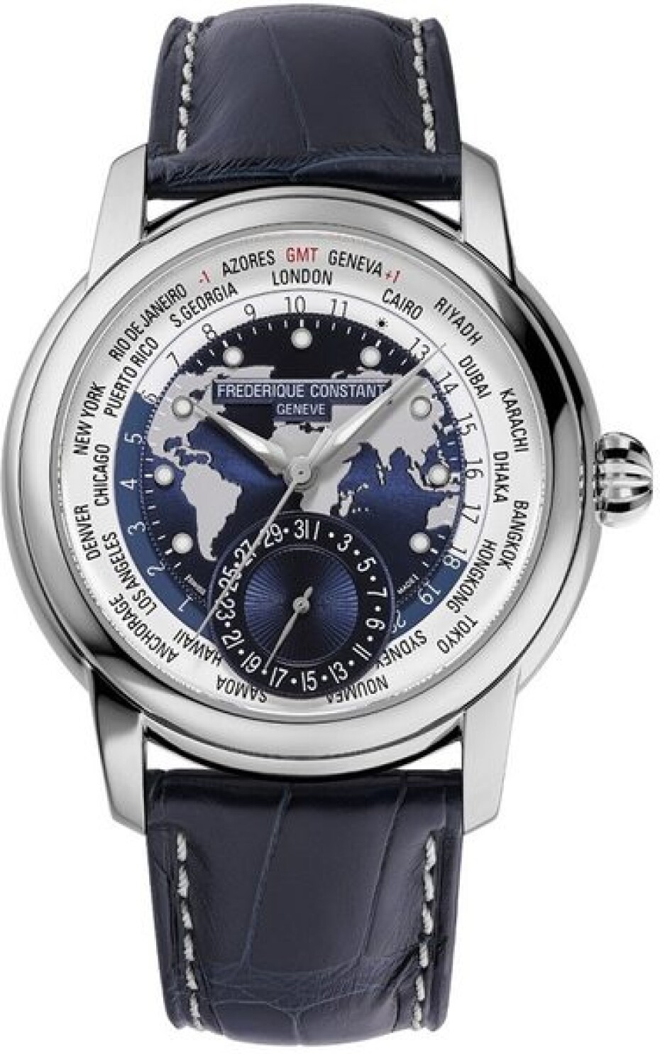 Frederique Constant Manufacture Classic Worldtimer Automatic Limited Edition FC-718NWWM4H6 - main (0)