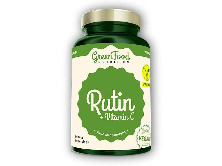 GreenFood Nutrition Rutin + vitamín C 90 kapslí - main (0)