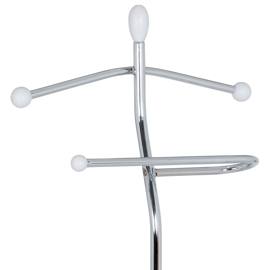Němý sluha 82646 WT chrom/bílá, 118 cm - main (1)