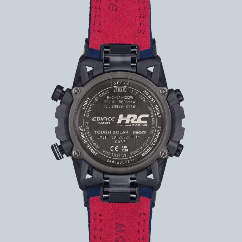 Casio Edifice Sospensione ECB-2000HR-1AER x Honda Racing Special Edition - main (8)