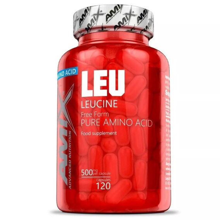 Amix L-Leucine 500mg 120 kapslí - main (0)