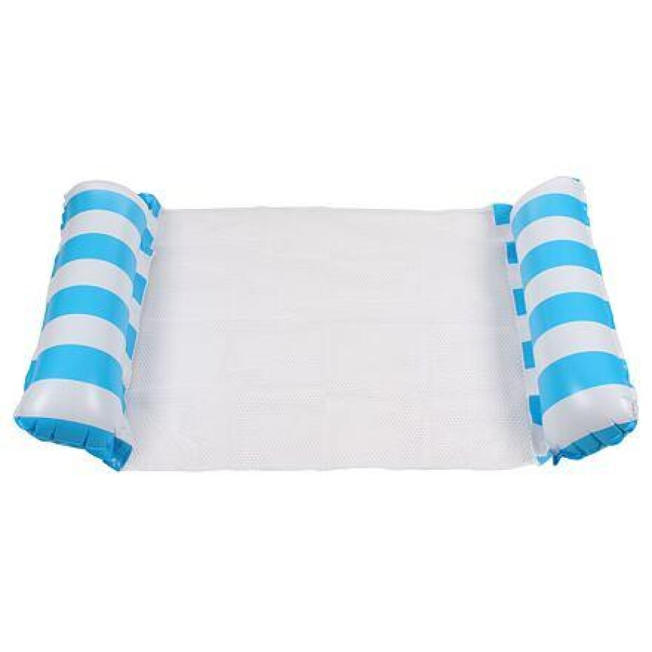 Merco Float Stripe nafukovací lehátko modrá - main (0)