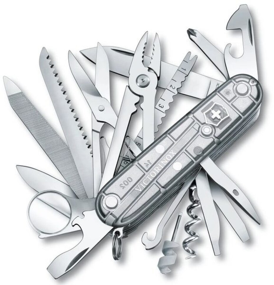 Nůž Victorinox Swiss Army Knife, SwissChamp, Silvert 1.6794.T7 - main (0)